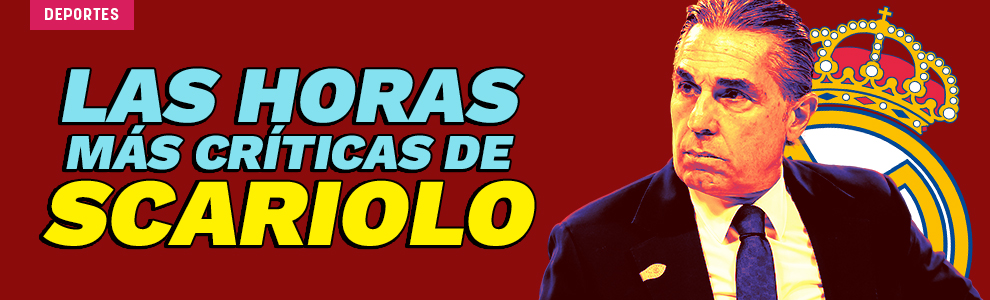 Las horas más críticas de Scariolo: sólo él aguantó un año en blanco en el Real Madrid de Florentino