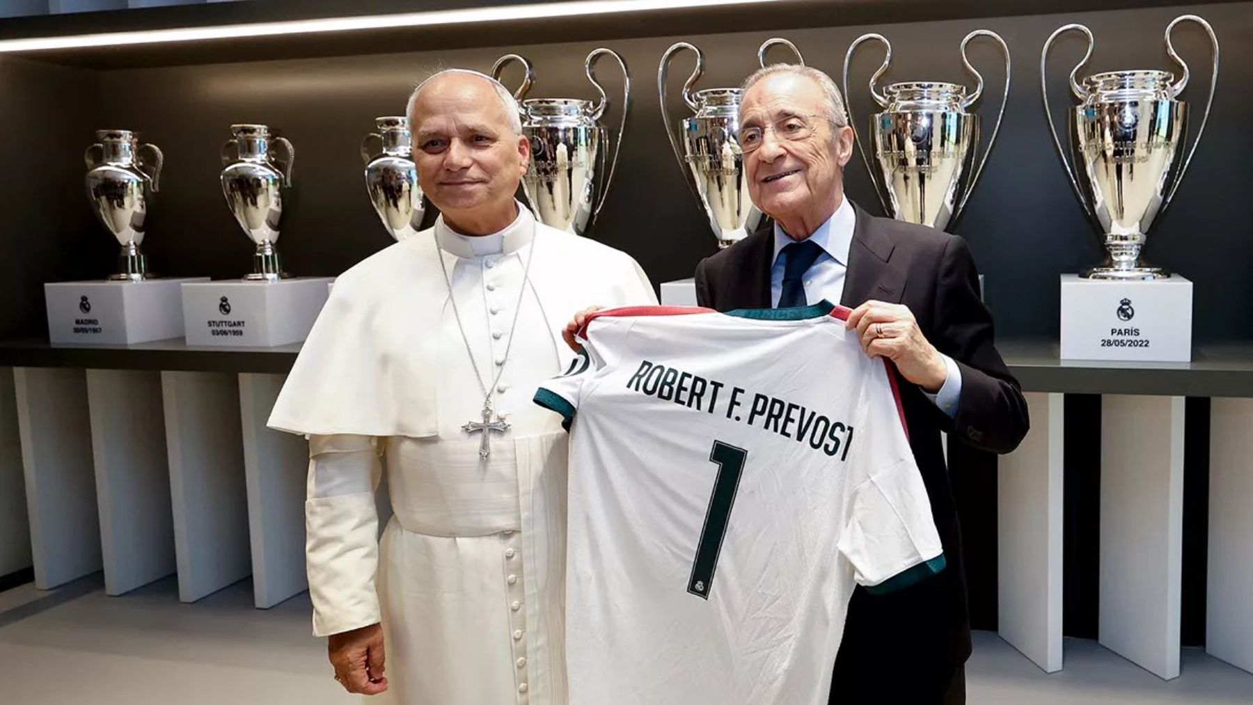 León XIV, Prevost, Florentino Pérez, Real Madrid