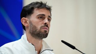 Bernardo Silva, en una rueda de prensa. (Foto: EP)