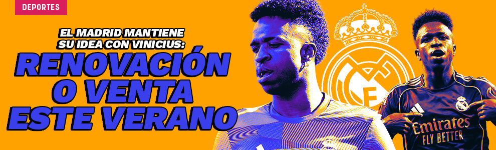 El Real Madrid mantiene su idea con Vinicius: renovación o venta este verano