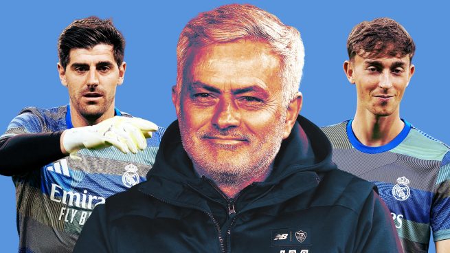 Courtois, Mourinho, Huijsen