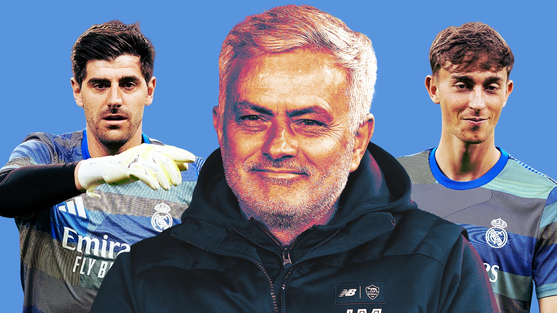 Mourinho se reencuentra con sus pupilos en el Real Madrid