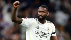 Antonio Rüdiger, durante un partido con el Real Madrid. (realmadrid.com)