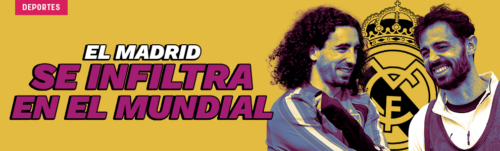 El Real Madrid se infiltra en el Mundial