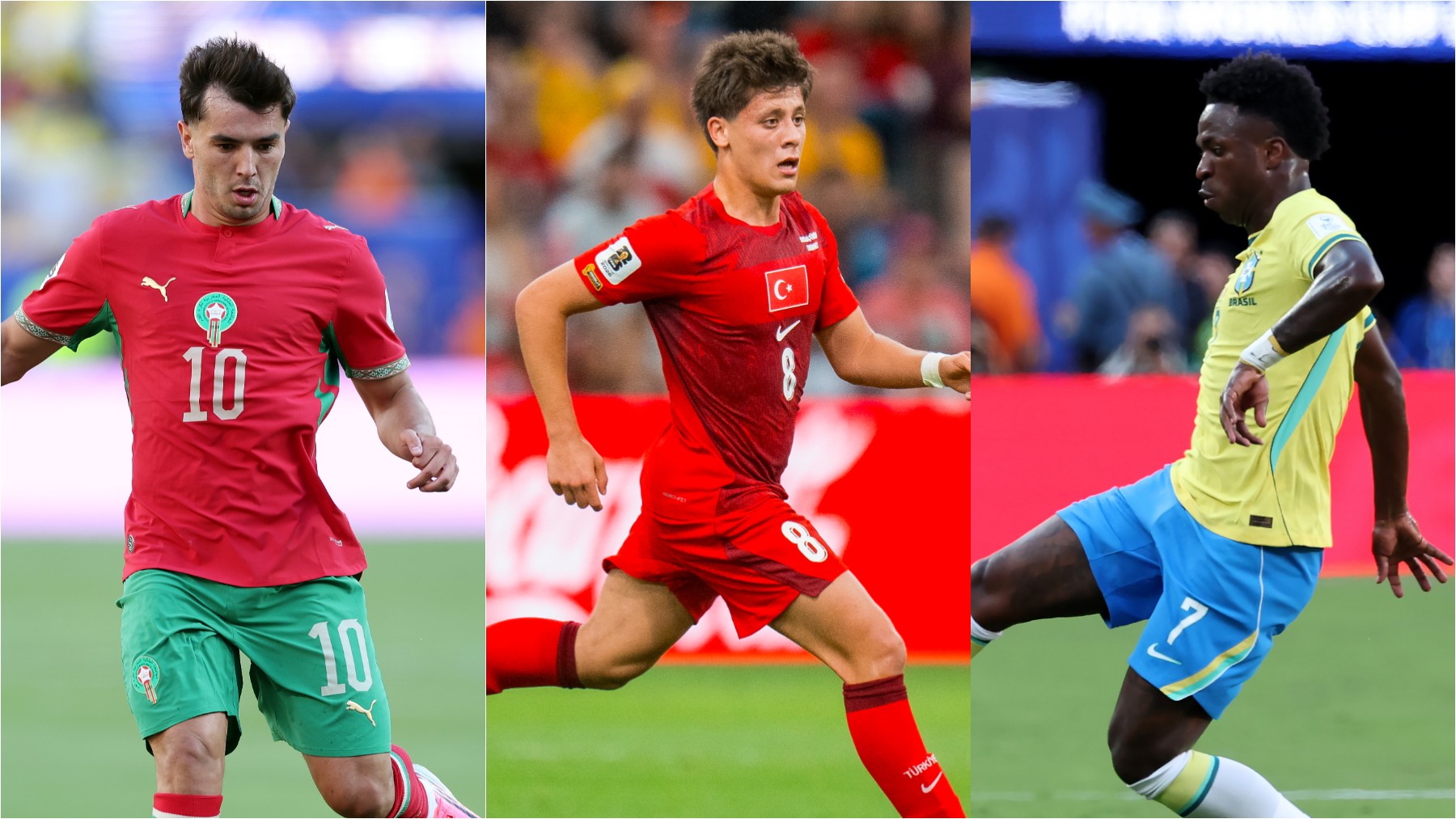 Brahim, Vinicius, Güler Mundial