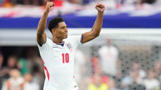 Jude Bellingham celebrando su gol ante Croacia en el Mundial. (EP)