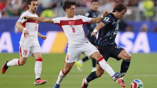 Arda Güler en el Turquía-Paraguay del Mundial. (Getty)