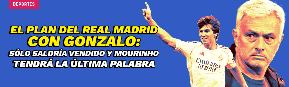 El plan del Real Madrid con Gonzalo: sólo saldría vendido y Mourinho tendrá la última palabra