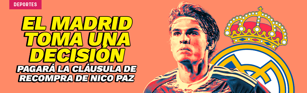 El Real Madrid toma una decisión con Nico Paz: pagará la cláusula de recompra
