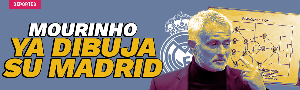 Mourinho ya dibuja