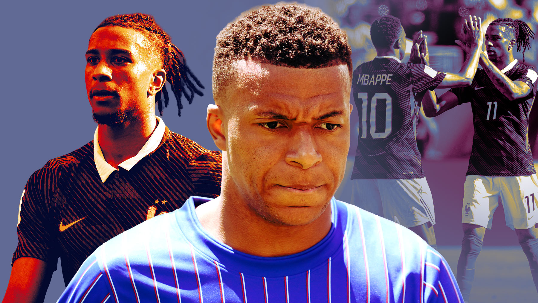 Mbappé y Olise