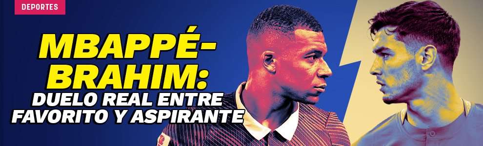 Mbappé- Brahim: duelo Real entre favorito y aspirante