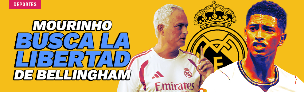 Mourinho busca la libertad de Bellingham