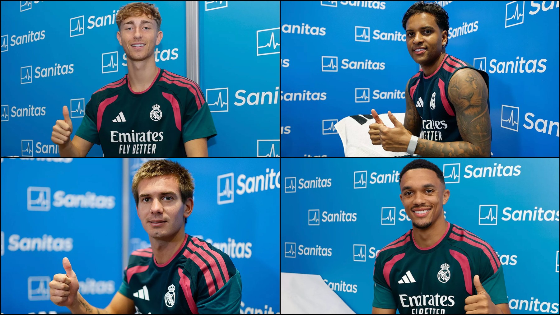 El Real Madrid ya carbura: pasa reconocimiento médico el primer día de pretemporada