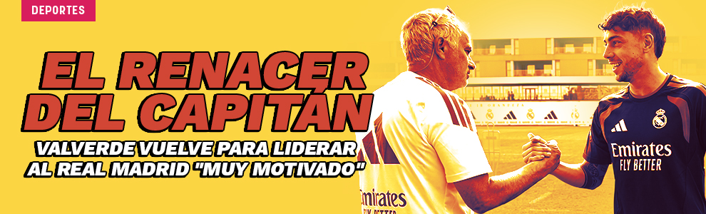 El renacer del capitán: Valverde vuelve para liderar al Real Madrid muy motivado