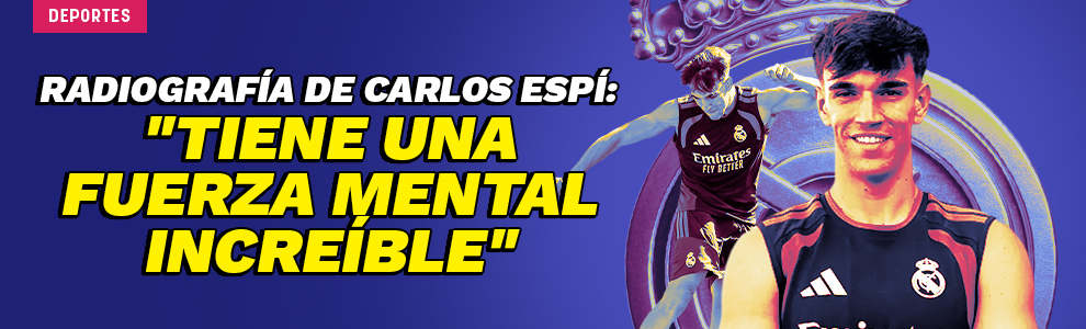 Radiografía de Carlos Espí: Tiene una fuerza mental increíble