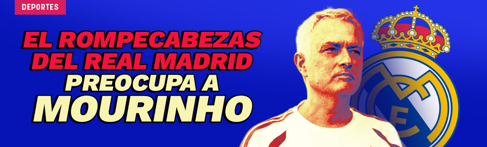 El rompecabezas del Real Madrid preocupa a Mourinho