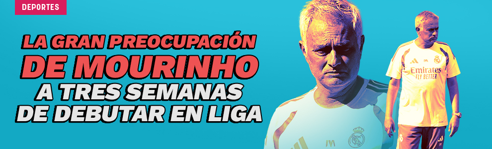 La gran preocupación de Mourinho a tres semanas de debutar en Liga