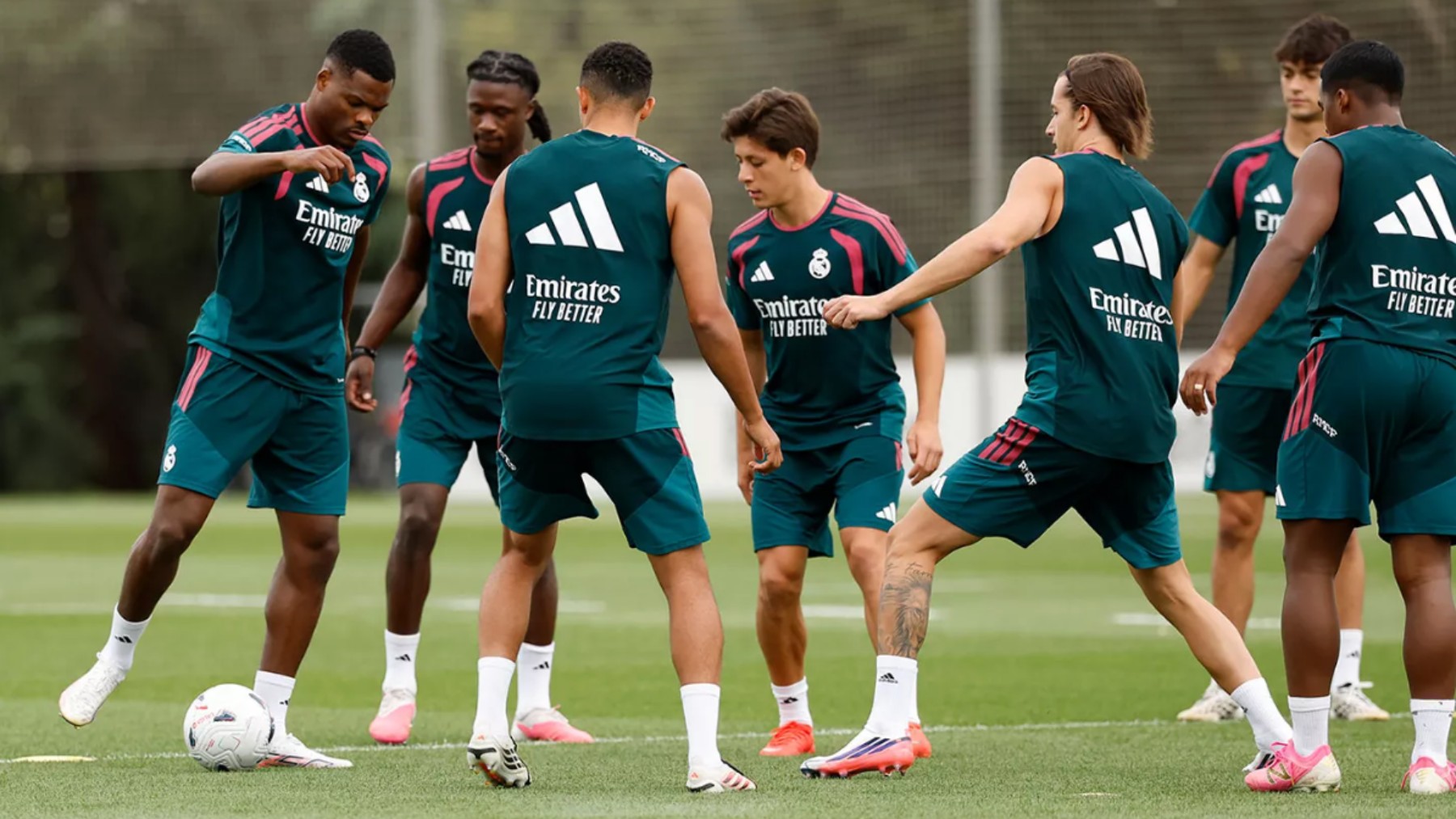 Entrenamiento del Real Madrid