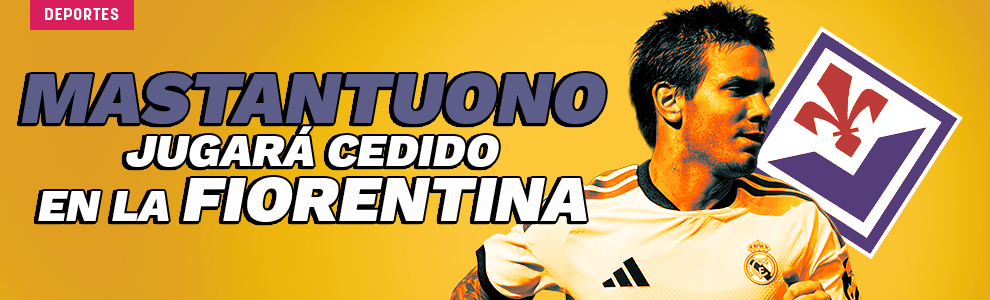 Mastantuono jugará cedido en la Fiorentina