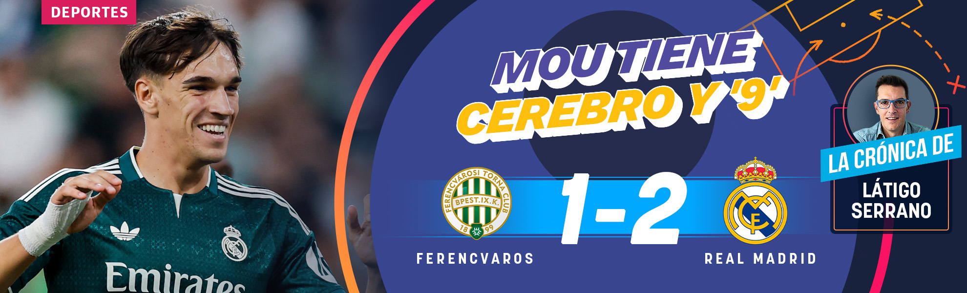 Mourinho tiene cerebro... y nueve