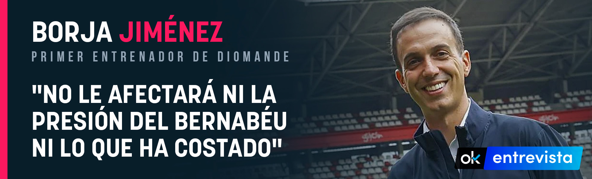 Borja Jiménez, primer entrenador de Diomande: No le afectará ni la presión del Bernabéu ni lo que ha costado