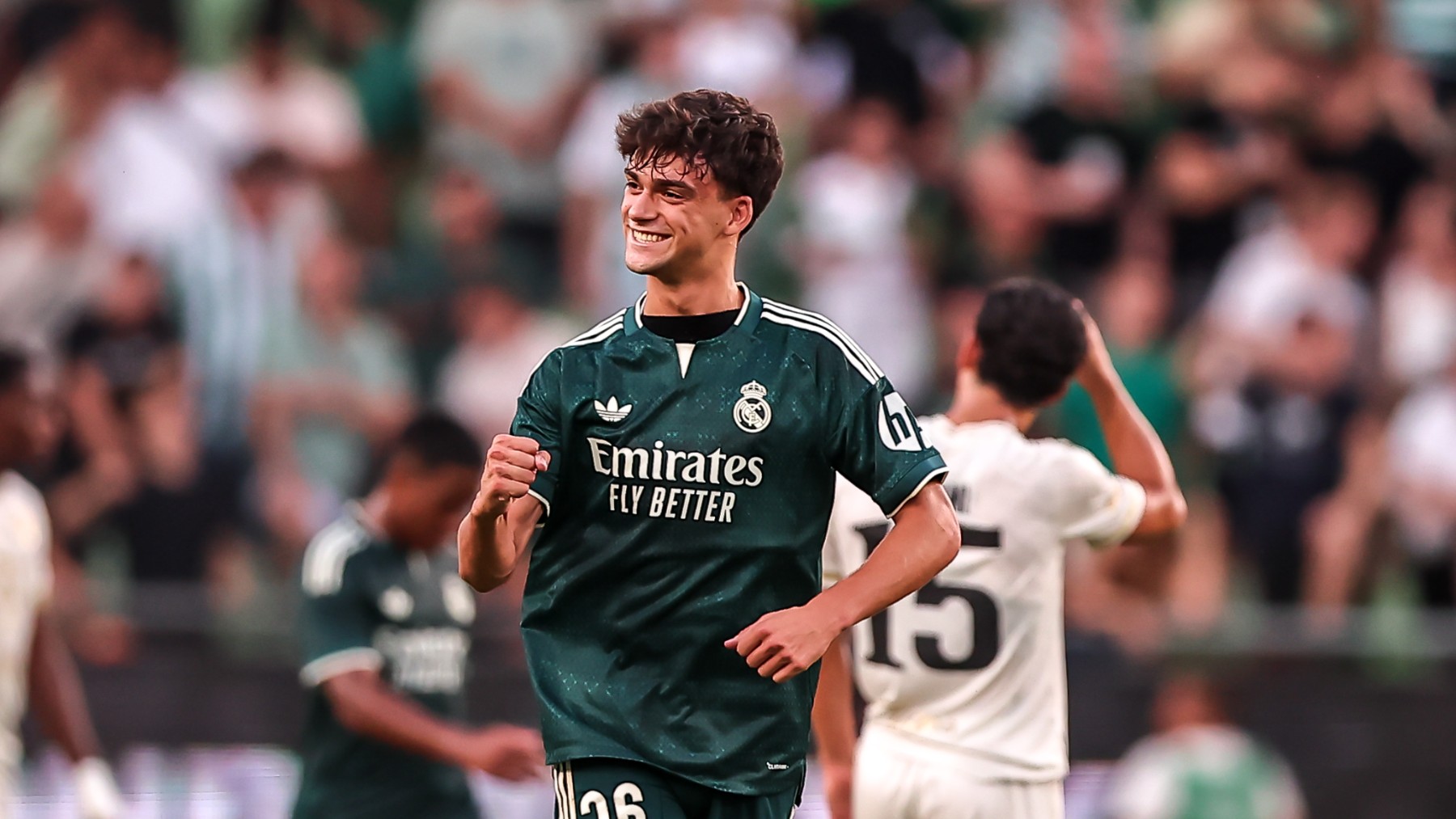 Cantera al poder: Mario Rivas marca el primer gol del Real Madrid en Budapest tras una asistencia de Ciria