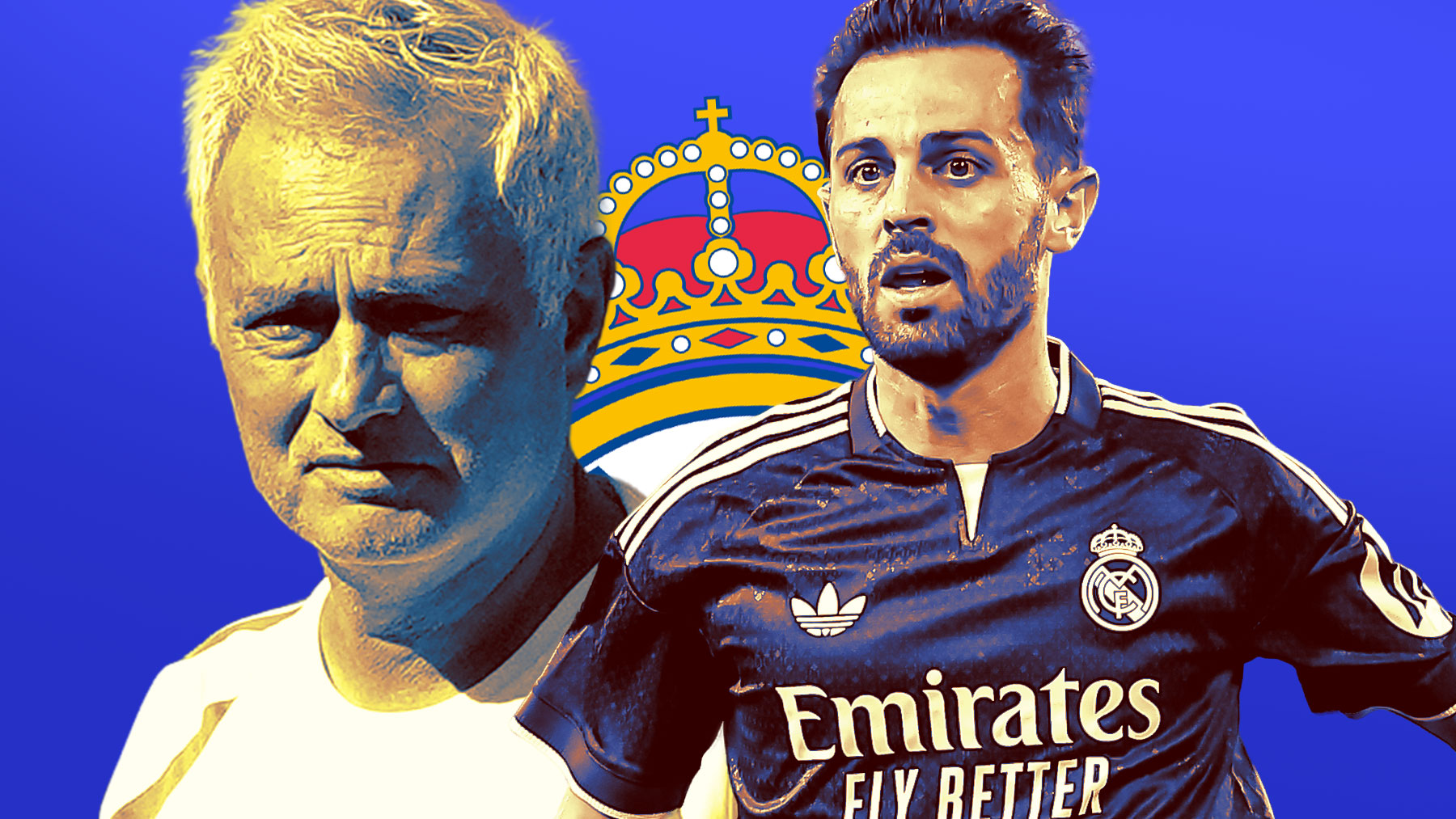 José Mourinho y Bernardo Silva, Real Madrid