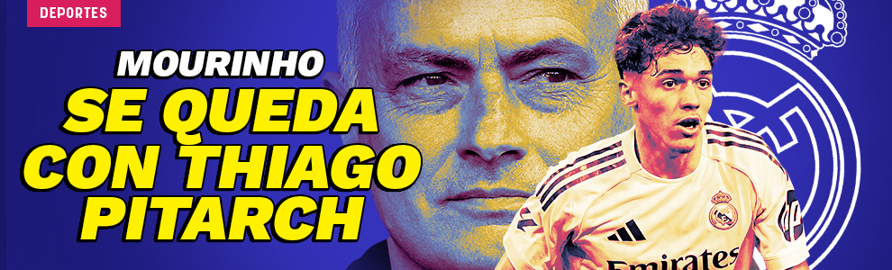 Mourinho se queda con Thiago Pitarch