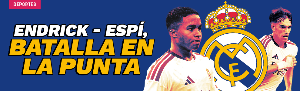 Endrick - Espí, batalla en la punta del Real Madrid