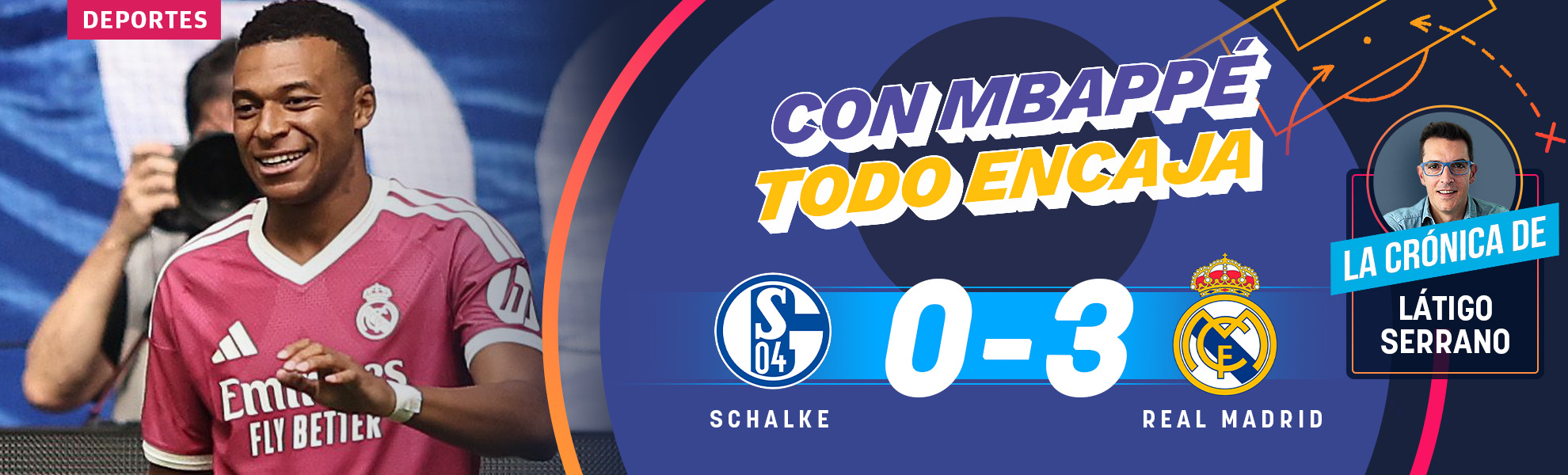 Con Mbappé todo encaja