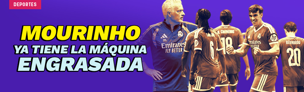 Mourinho ya tiene la máquina engrasada