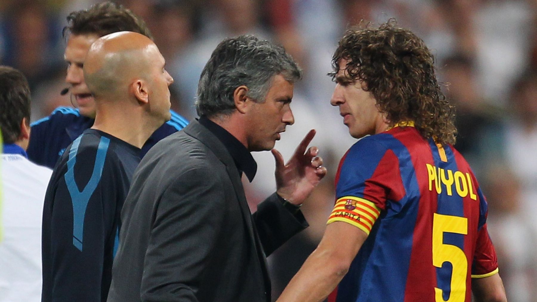Puyol Mourinho