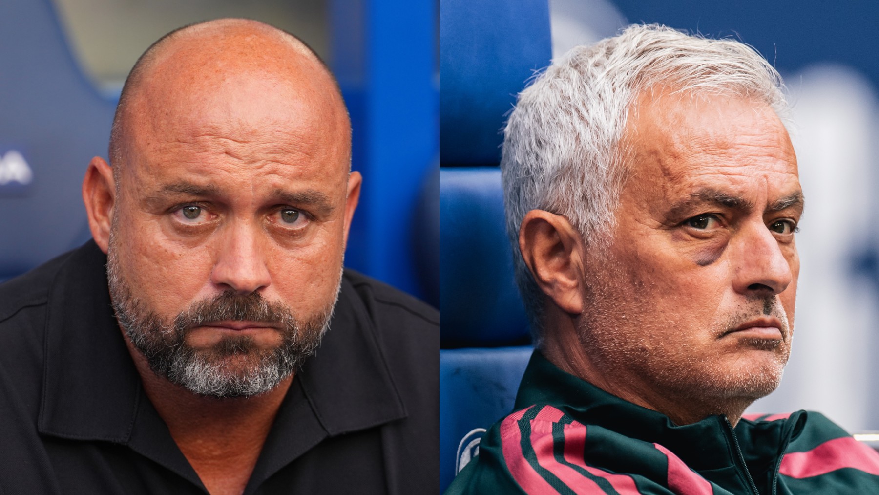 Manolo González y José Mourinho