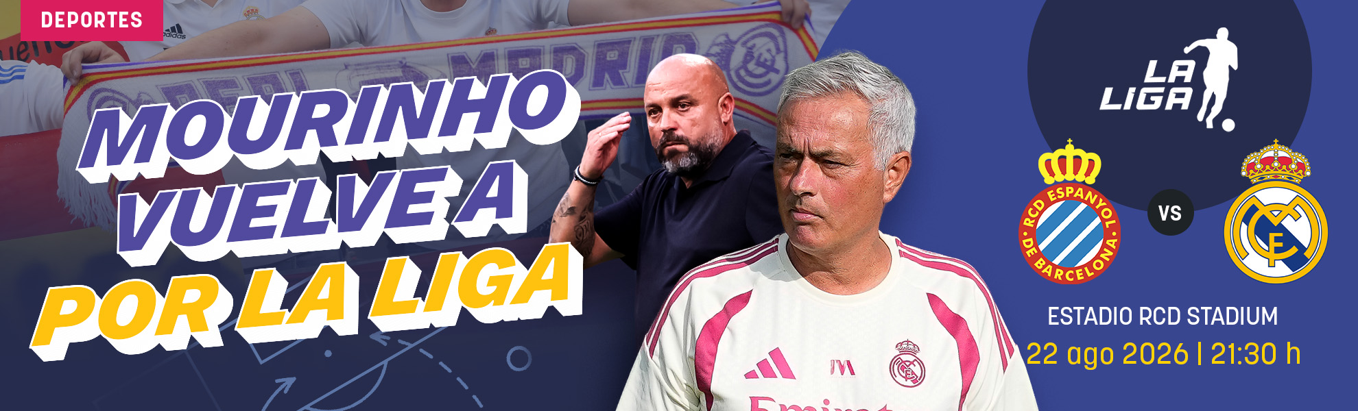 Espanyol - Real Madrid: Mourinho vuelve a por la Liga