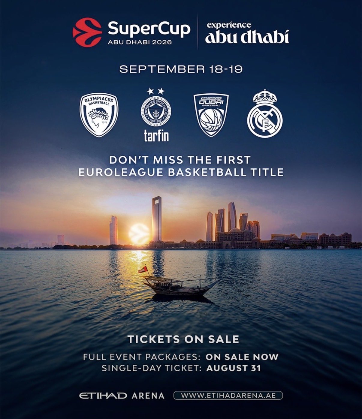 ¡El Real Madrid jugará la primera edición de la Supercopa de la Euroliga!