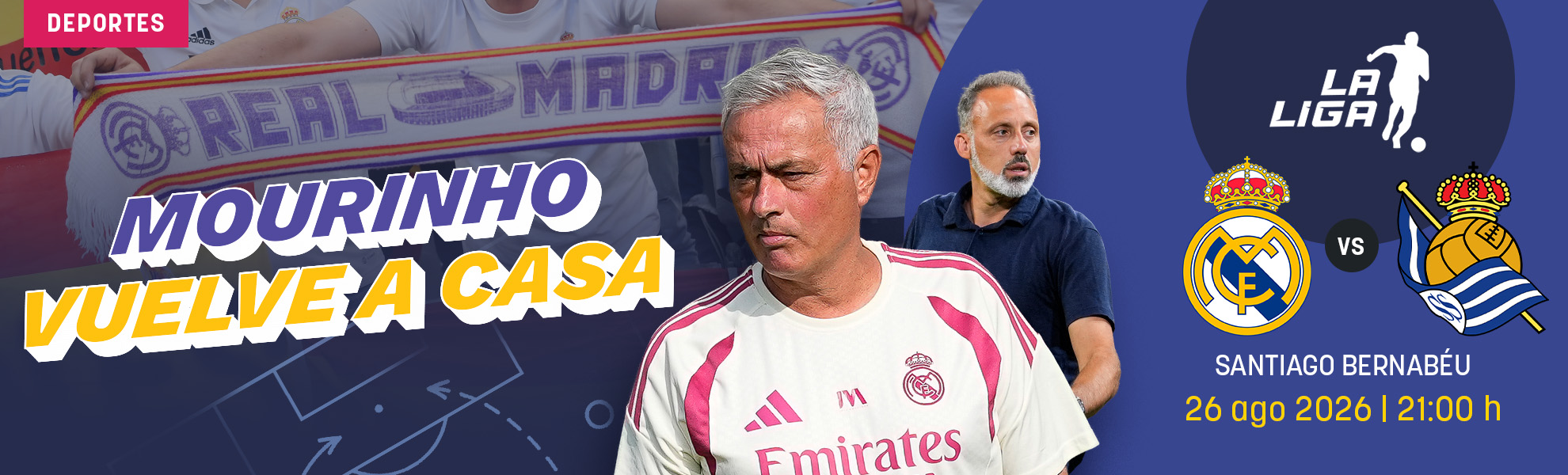 Real Madrid - Real Sociedad: Mourinho vuelve a casa
