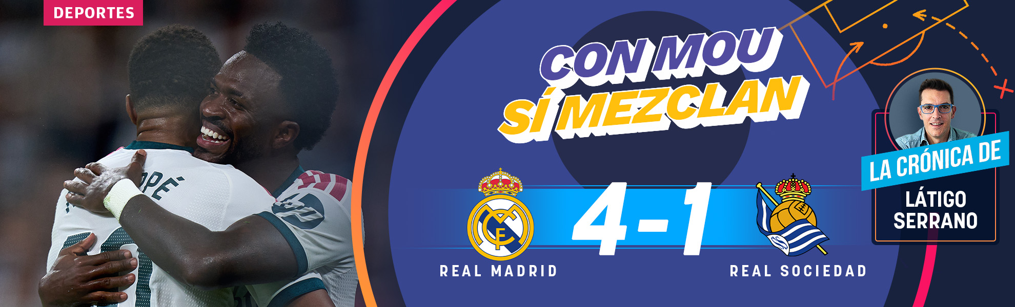 Con Mou sí mezclan