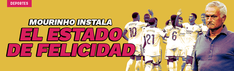 Mourinho instala el estado de felicidad en el Real Madrid