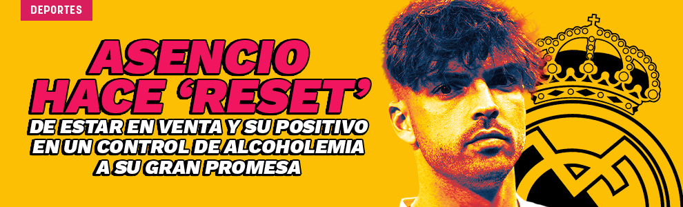 Asencio hace ‘reset’: de estar en venta y su positivo en un control de alcoholemia a su gran promesa
