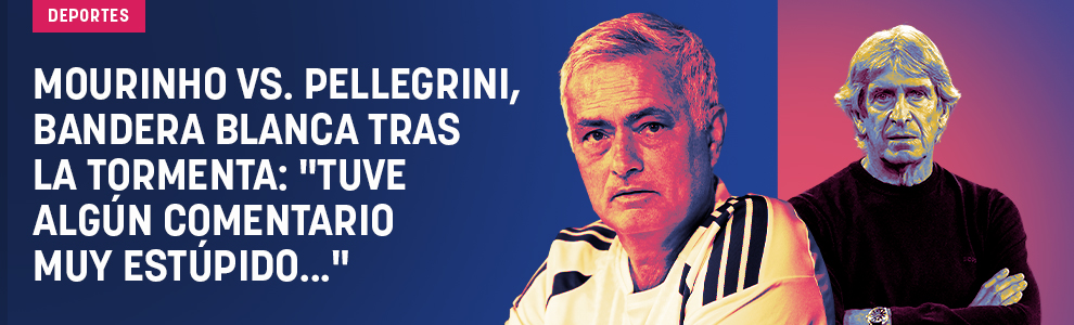 Mourinho vs. Pellegrini, bandera blanca tras la tormenta: Tuve algún comentario muy estúpido…