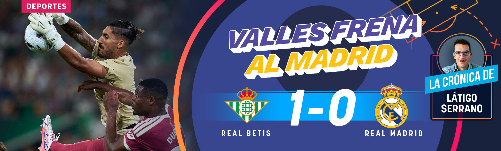 Valles frena al Madrid