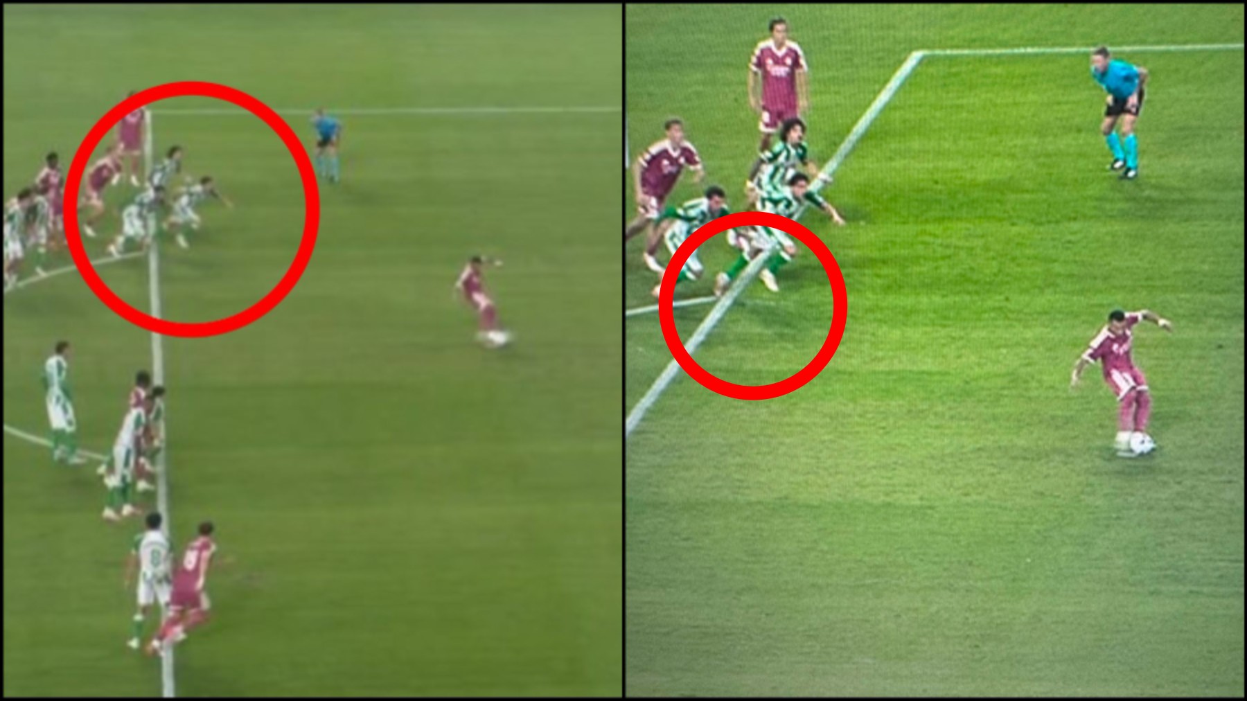 Escándalo: Bartra invade el área en el penalti fallado por Mbappé y despeja pero el penalti no se repite