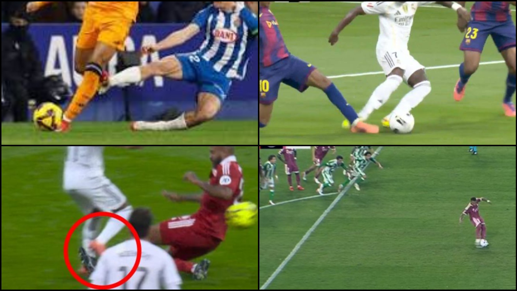 De la entrada criminal a Mbappé a la no repetición del penalti: el historial de Iglesias Villanueva contra el Real Madrid