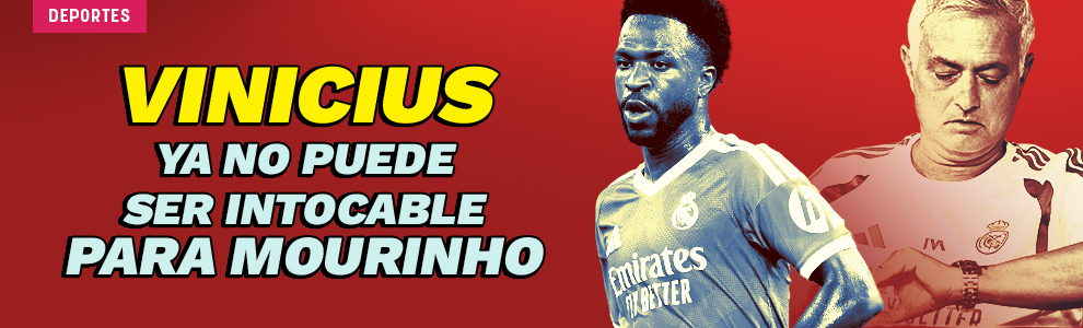 Vinicius ya no puede ser intocable para Mourinho