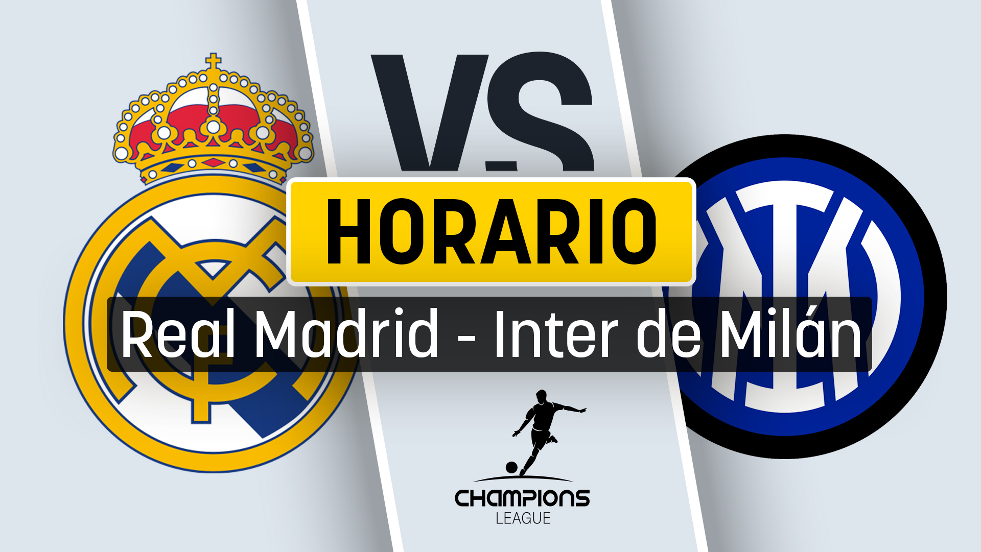 Real Madrid Inter horario