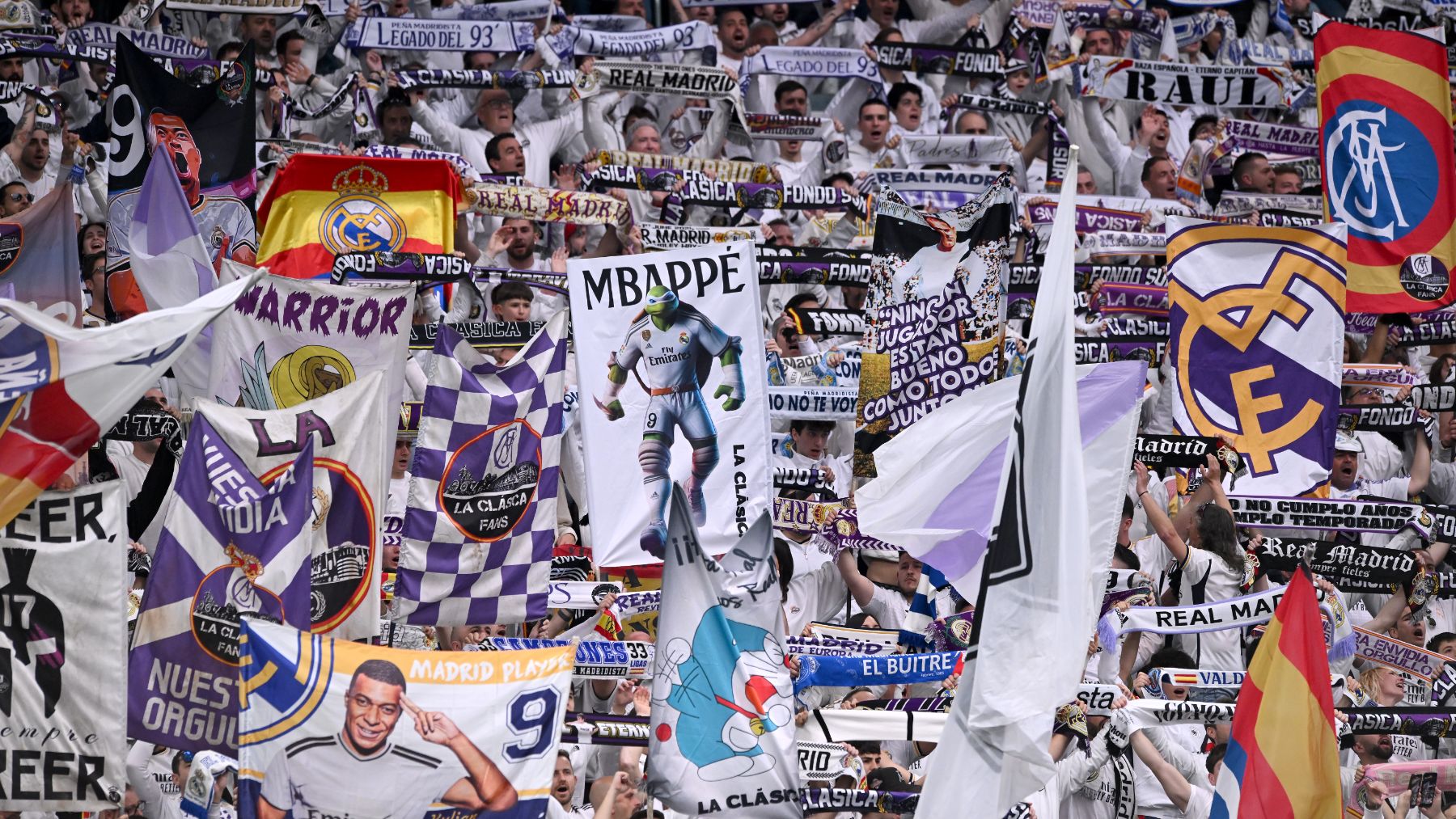 Real Madrid bandera España