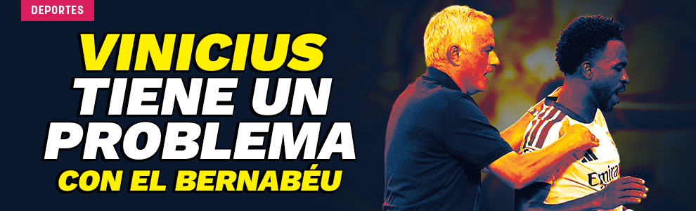 Vinicius tiene un problema con el Bernabéu