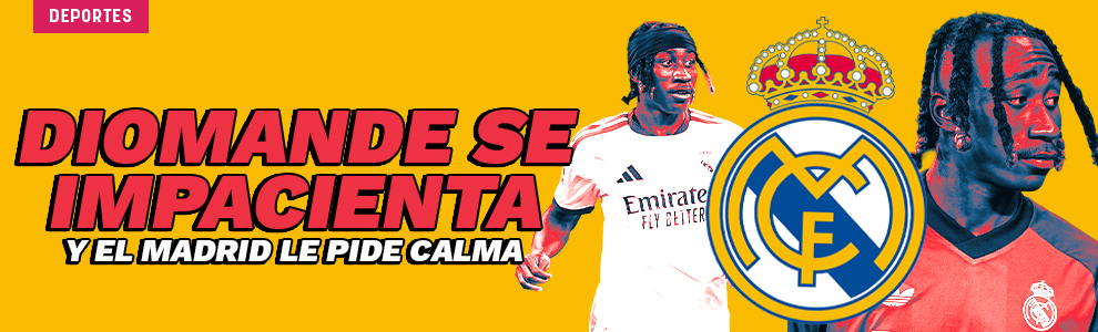 Diomande se impacienta y el Real Madrid le pide calma