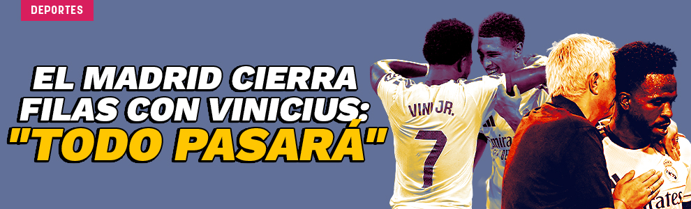 El Real Madrid cierra filas con Vinicius: Todo pasará